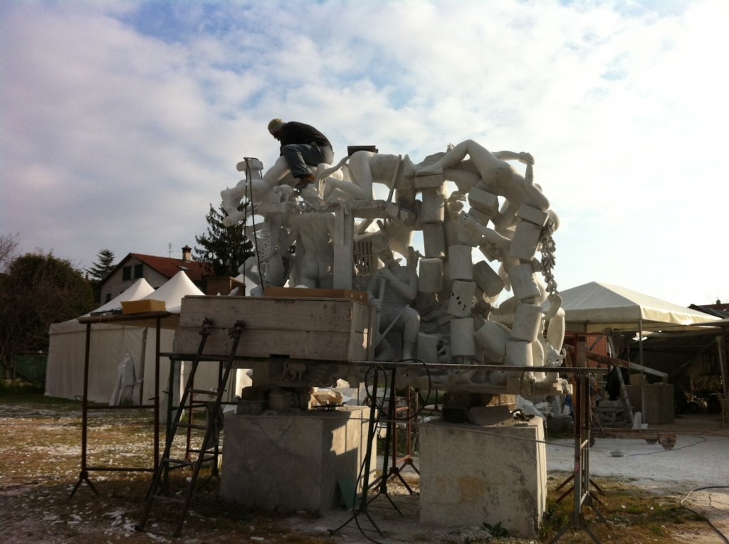 sculpture in progress | Abroad101 Blog