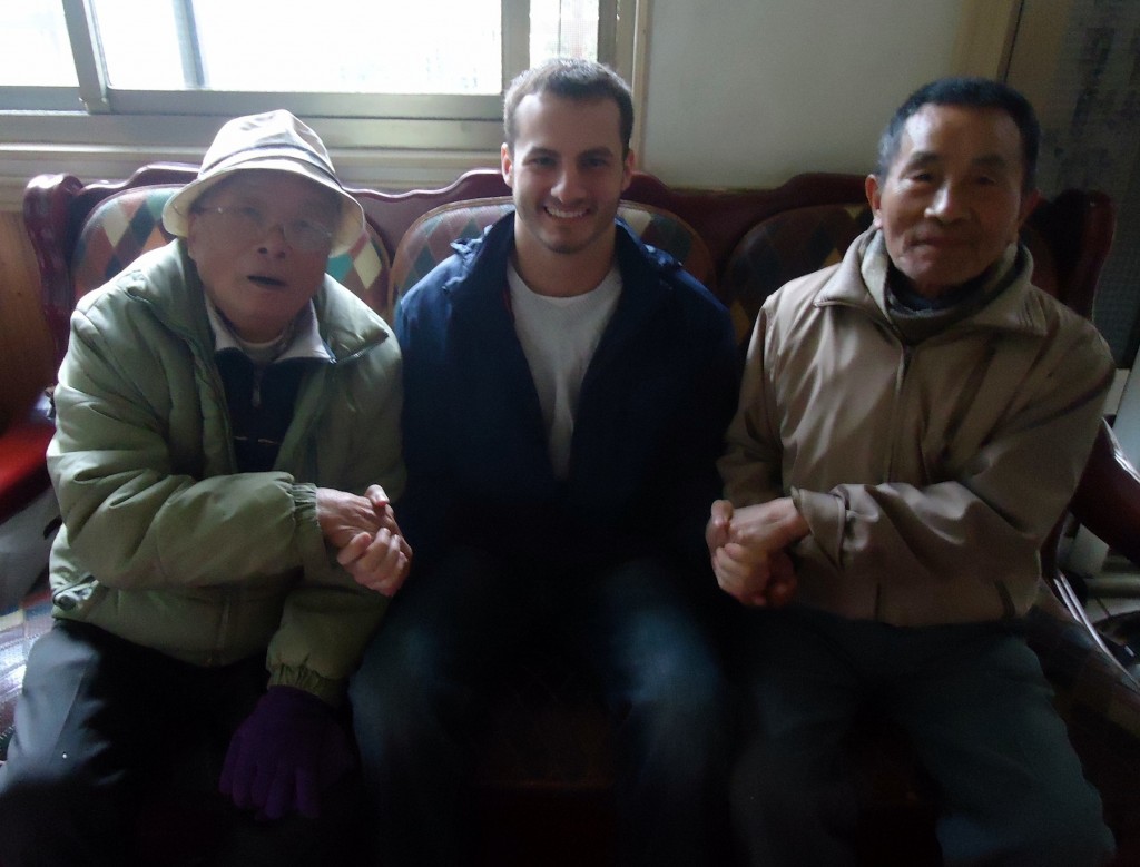 Jake with new friends | Abroad101 Blog