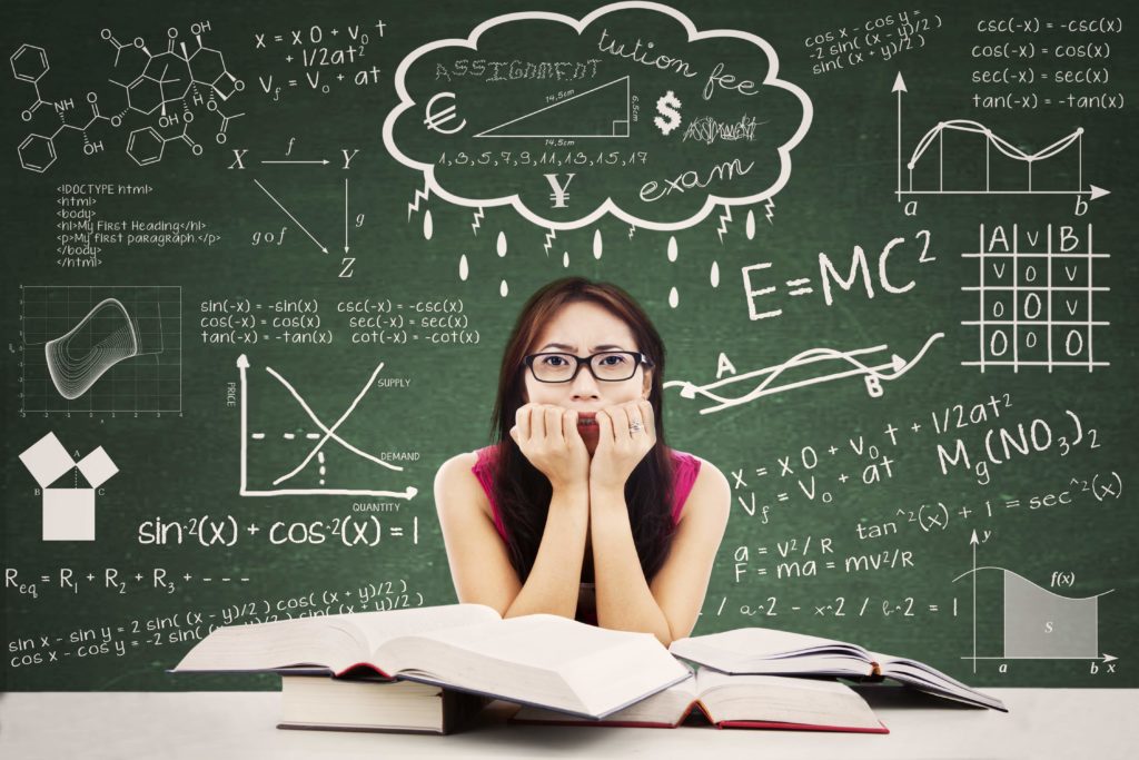 Stressed Asian Female Student | Abroad101 Blog