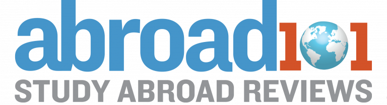 Abroad101 Large Logo | Abroad101 Blog Abroad101 Study Abroad Reviews logo. Student written candid reviews of study abroad programs around the world!