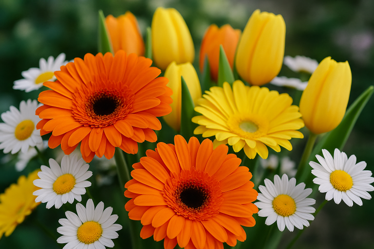 Vibrant Floral Bouquet in Bloom | Abroad101 Blog
