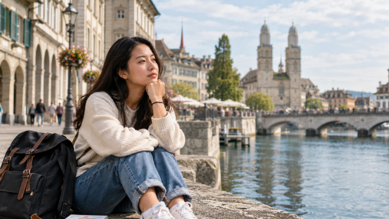 Culture Shock and Homesickness While Studying Abroad | Abroad101 Blog International student reflecting on culture shock and homesickness while studying abroad